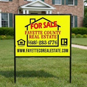 Metal Yard Sign - Print art and more - Black Label Branding