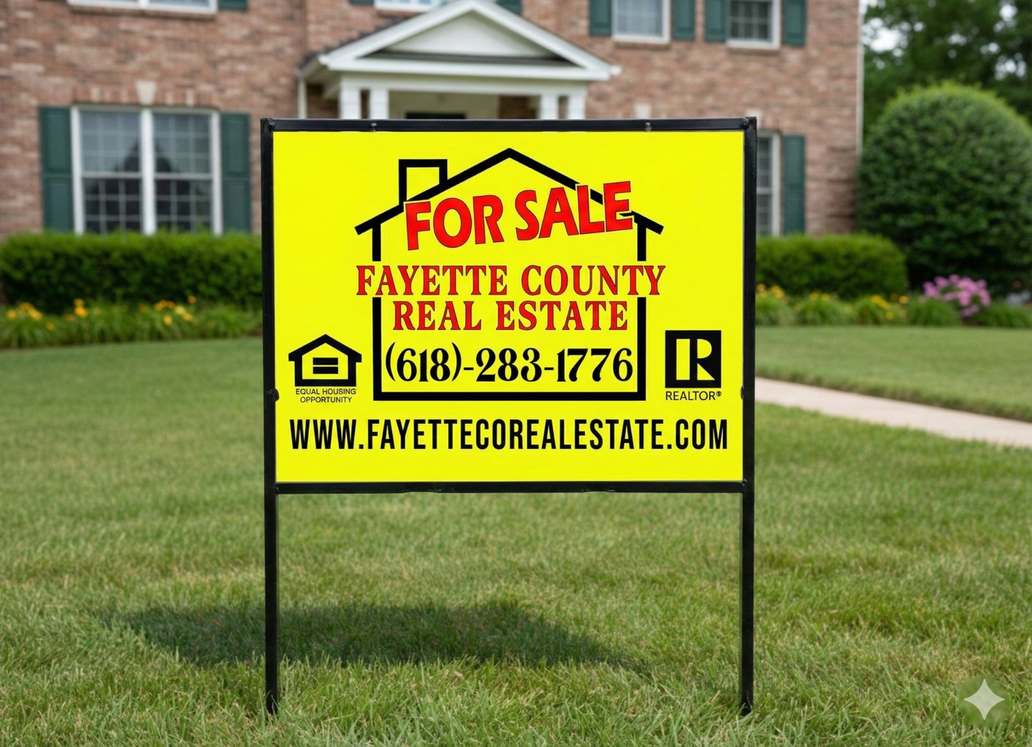 Metal Yard Sign - Print art and more - Black Label Branding