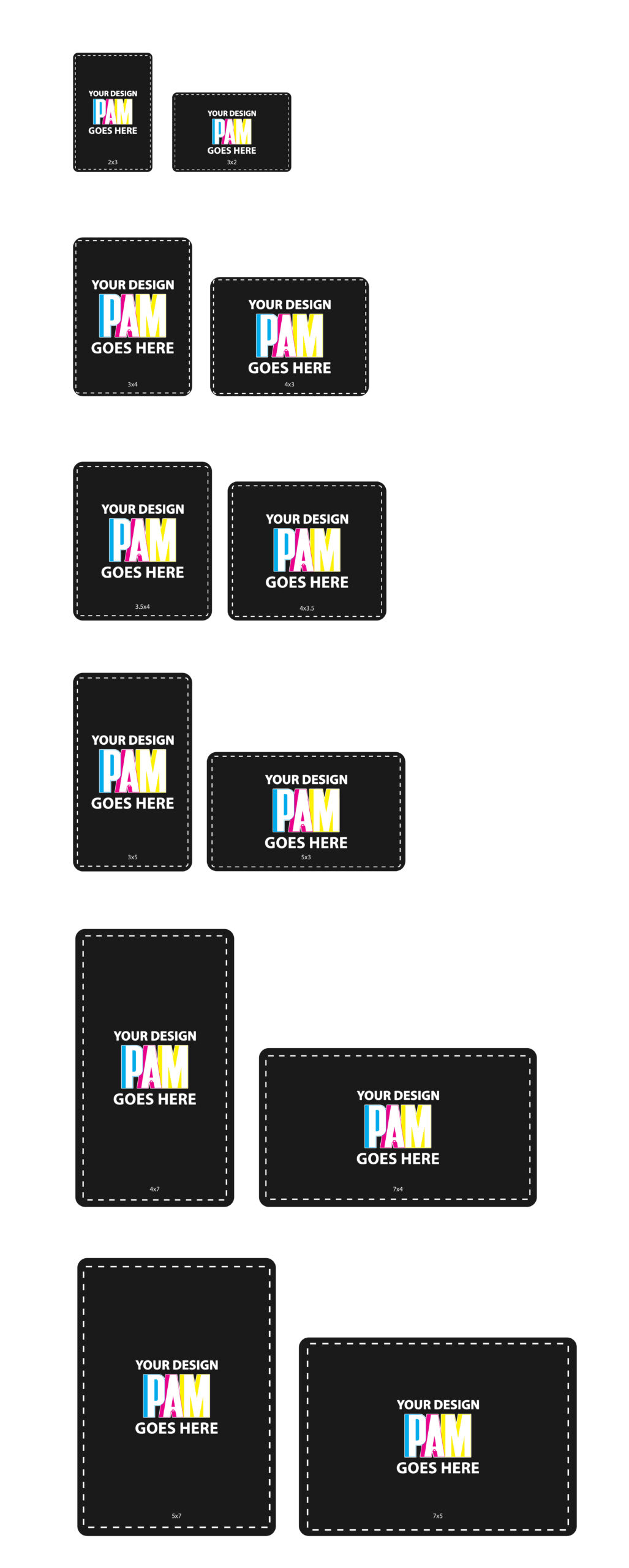 Rectangle Fridge Magnet - Image 2