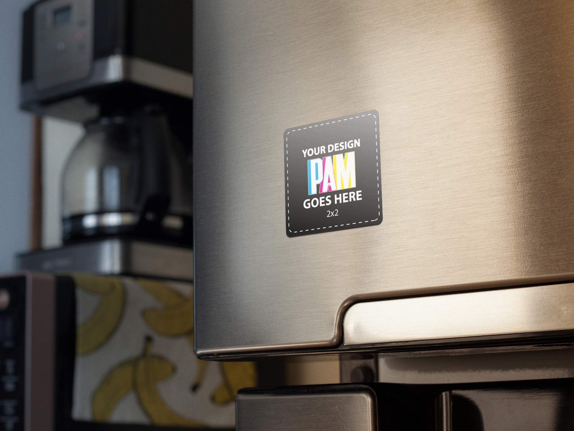 Square Fridge Magnet
