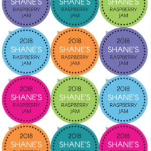 Circle Sticker Sheet