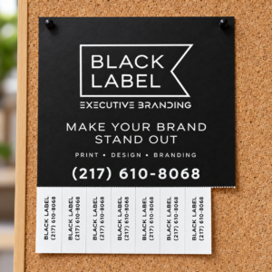 Perforated flyers